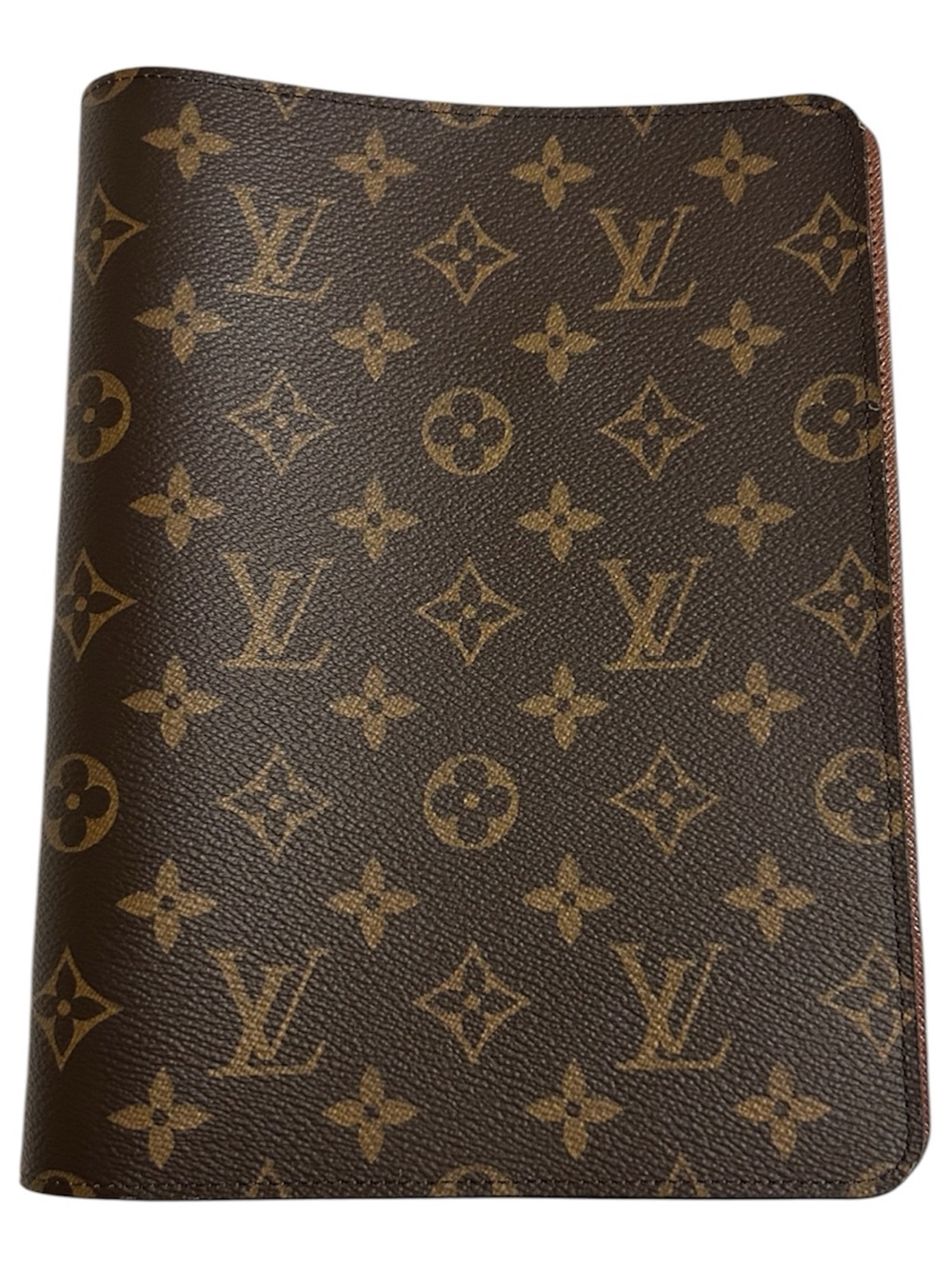 Authentic Louis Vuitton Monogram Desk Agenda Planner Cover A5 Canvas Leather NIB